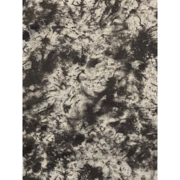 Black/Bead Tie Dye Tunic Tank Top Sleeveless Flowy Black Gray Sz M - Picture 2 of 4